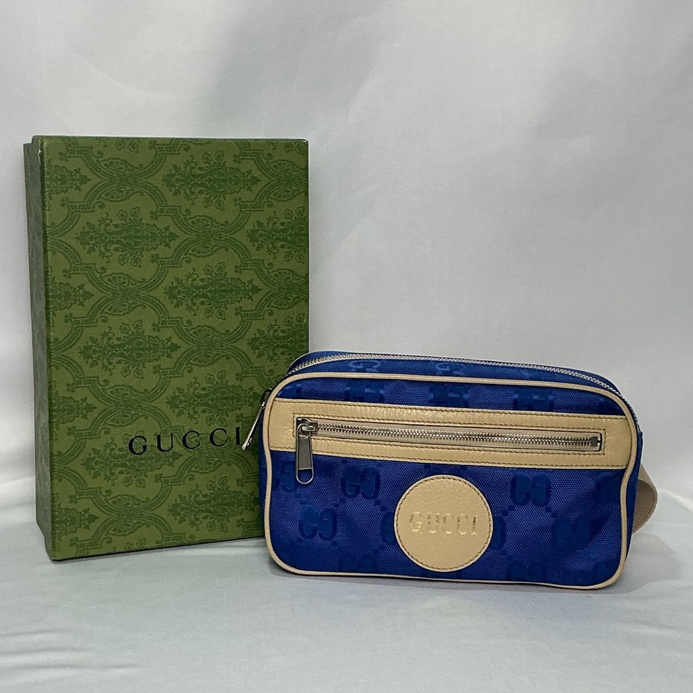 Gucci Blue Nylon bum bag crossbody Off the Grid